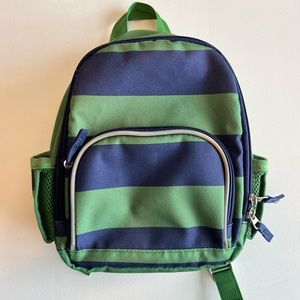 Pottery Barn | Fairfax Green/Navy Stripe Backpacks